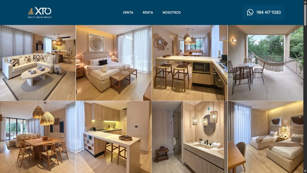 Galería del detalle de una propiedad en XTO Realty Group.